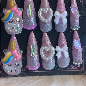 Unicorn Dream Press On Nails